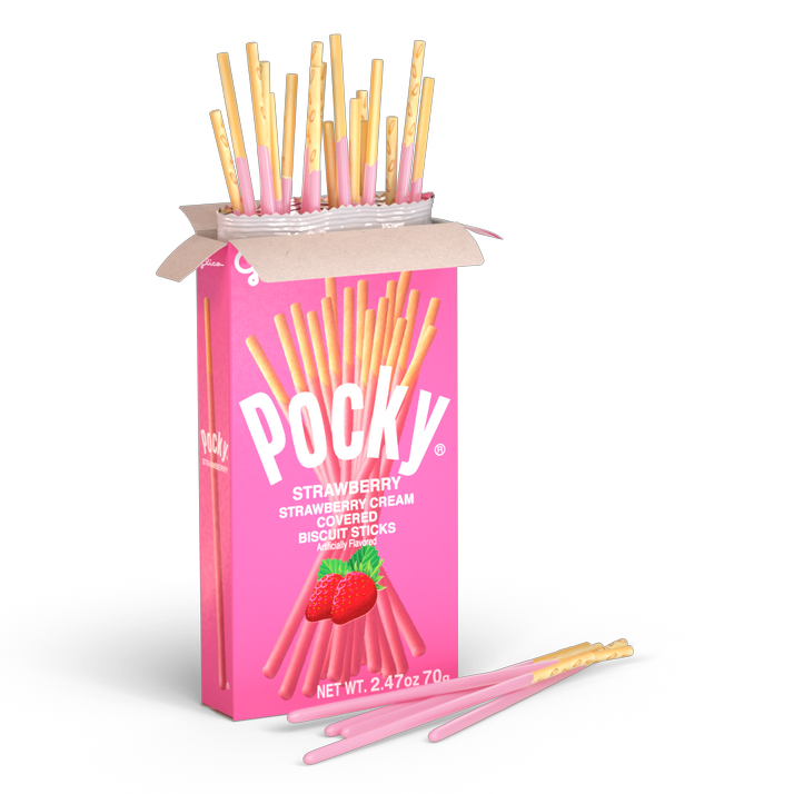 Pocky Biscuit Stick 6 Flavor Variety Pack (Pack of 12) 