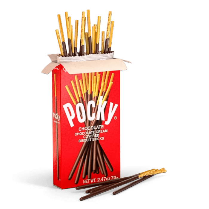 Glico Pocky Giant Chocolate Sticks Snack 17 Sticks – Japanese Taste