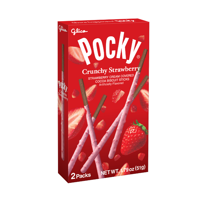 Pocky Crunchy Strawberry